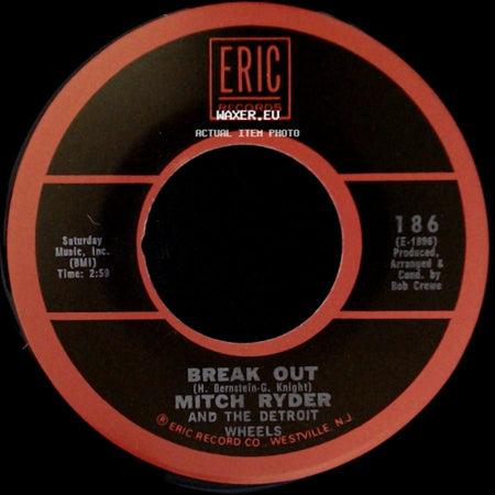 Mitch Ryder And The Detroit Wheels - Break Out / Devil With A Blue Dress On & Good Golly Miss Molly side A