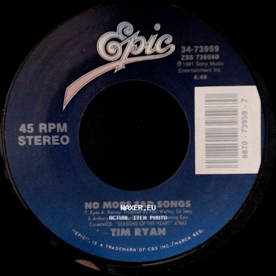 Tim Ryan - Seventh Direction / No More Sad Songs side B