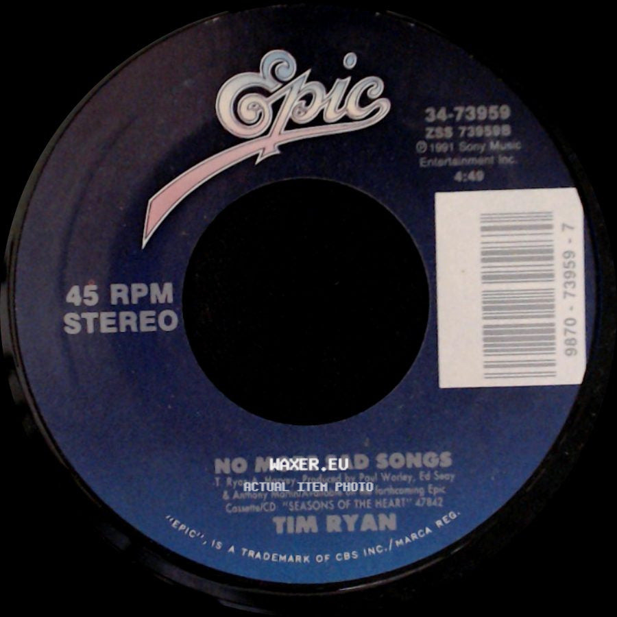 Tim Ryan - Seventh Direction / No More Sad Songs side B