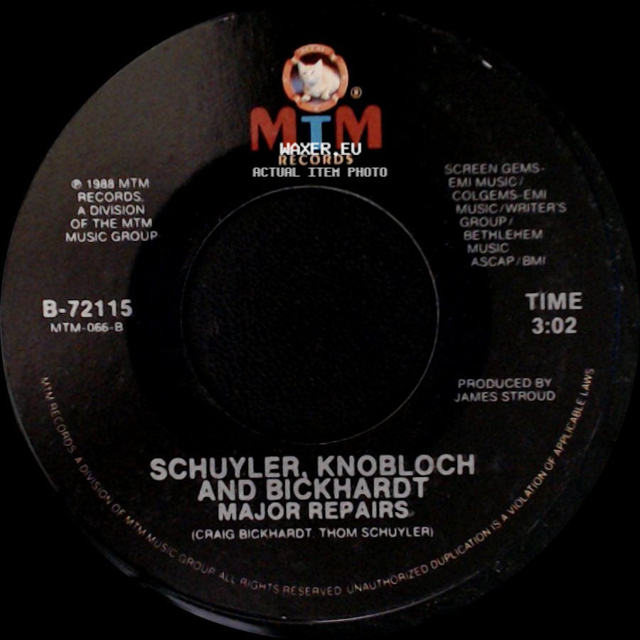 Schuyler, Knobloch And Bickhardt - Rigamarole / Major Repairs side B