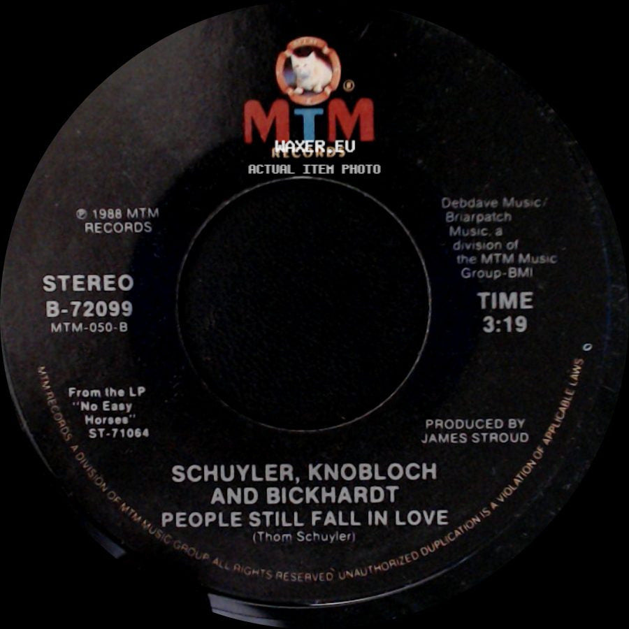 Schuyler, Knobloch And Bickhardt - People Still Fall In Love / Givers And Takers side A