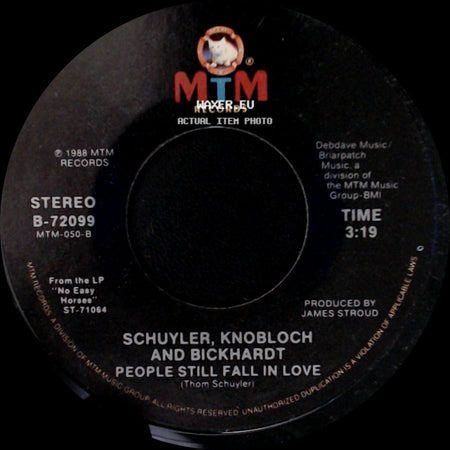 Schuyler, Knobloch And Bickhardt - People Still Fall In Love / Givers And Takers side A