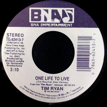 Tim Ryan - One Life To Live / Idle Hands side A