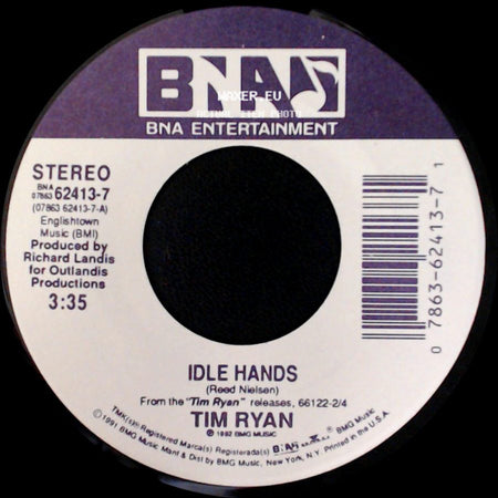 Tim Ryan - Idle Hands / One Life To Live side A