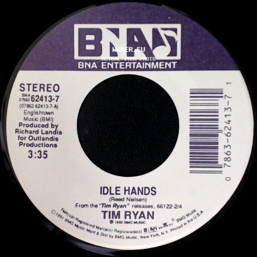 Tim Ryan - One Life To Live / Idle Hands side B