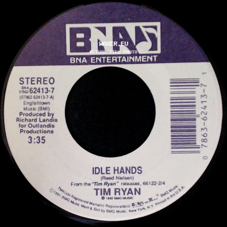 Tim Ryan - One Life To Live / Idle Hands side B