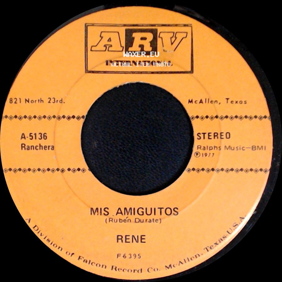 Rene - Libre Como El Sol / Mis Amiguitos side B