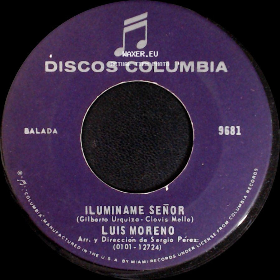 Luis Moreno - Virgen Negra / Iluminame Señor side B