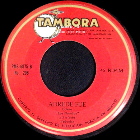 Perfecto Peñuelas - No Vuelvo A Amar / Adrede Fue side B