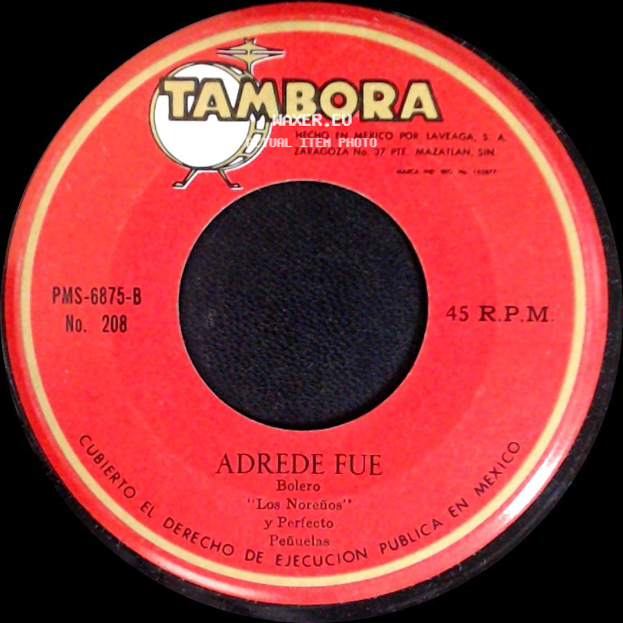 Perfecto Peñuelas - No Vuelvo A Amar / Adrede Fue side B