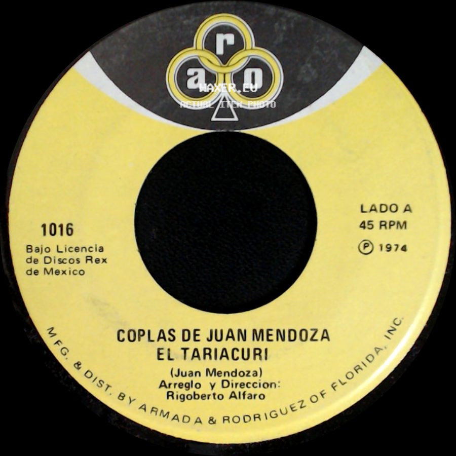 El Tariacuri / Juan Mendoza - Coplas De Juan Mendoza / Mi Tierra Caliente side A