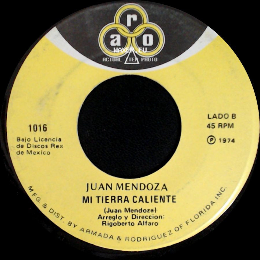 El Tariacuri / Juan Mendoza - Coplas De Juan Mendoza / Mi Tierra Caliente side B