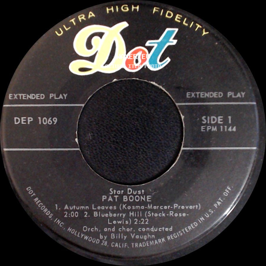 Pat Boone - Star Dust / Star Dust side A