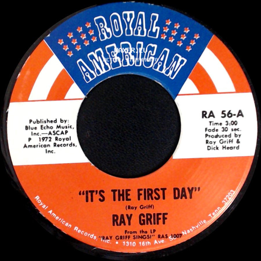 Ray Griff - It's The First Day / Waxahachie Woman side A