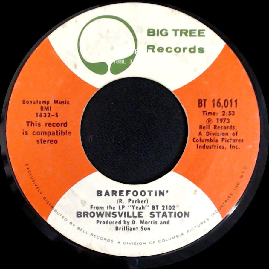 Brownsville Station - Barefootin' / Smokin' In The Boy's Room side A