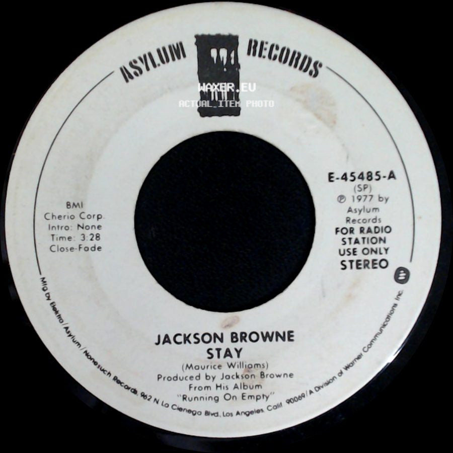 Jackson Browne - Stay / Stay side A