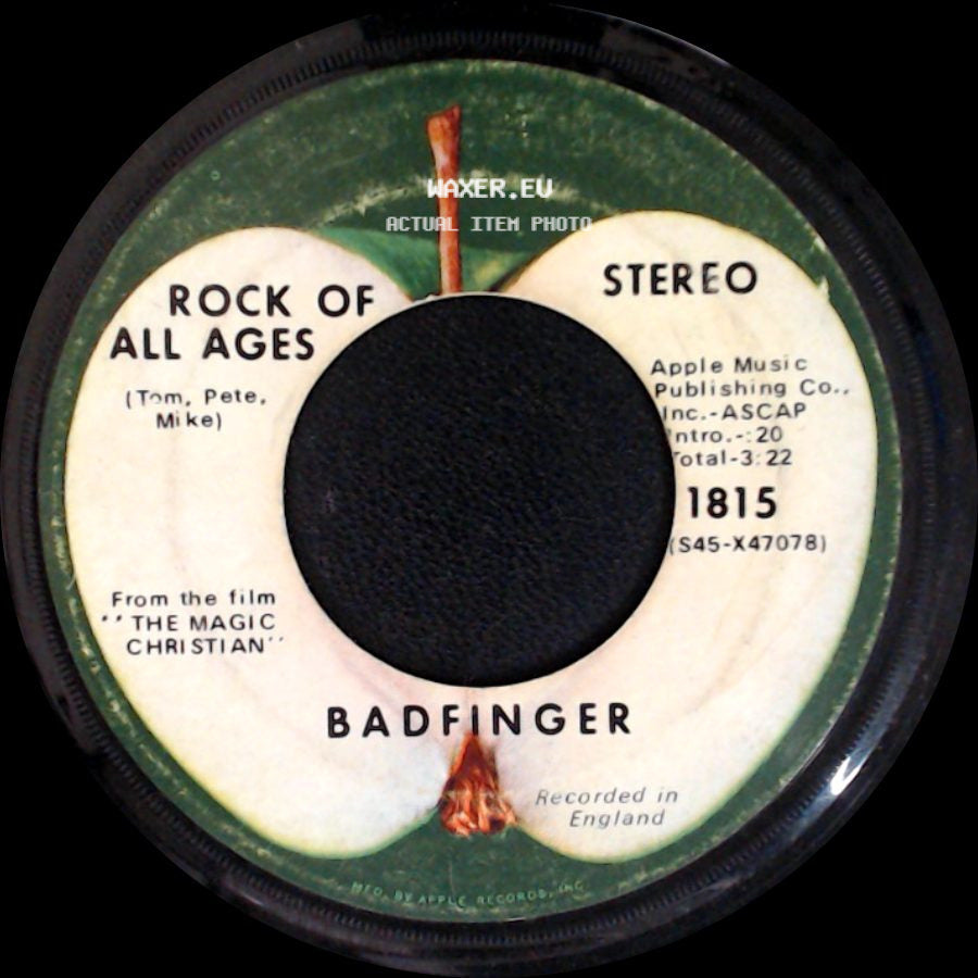 Badfinger - Come And Get It / Rock Of All Ages side B