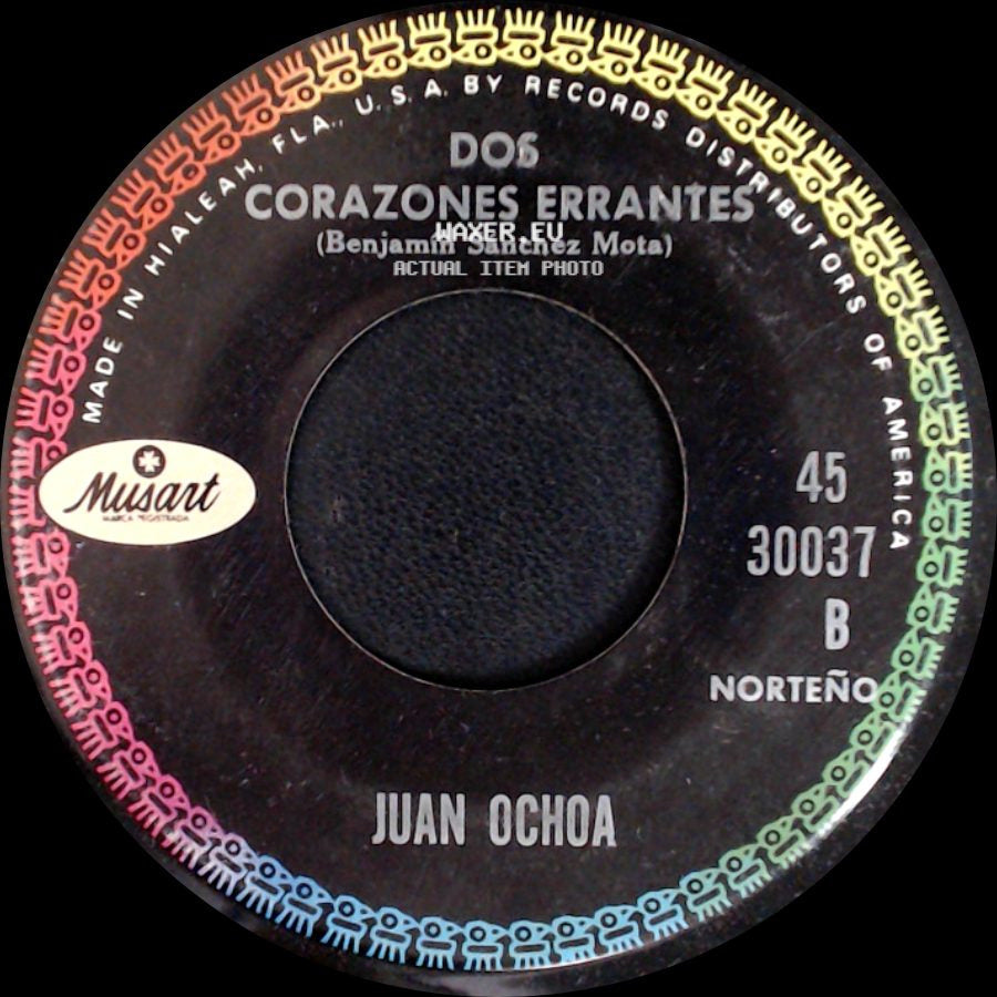 Juan Ochoa - Corazones Errantes / Menos Mal Que Ya Te Vas side A