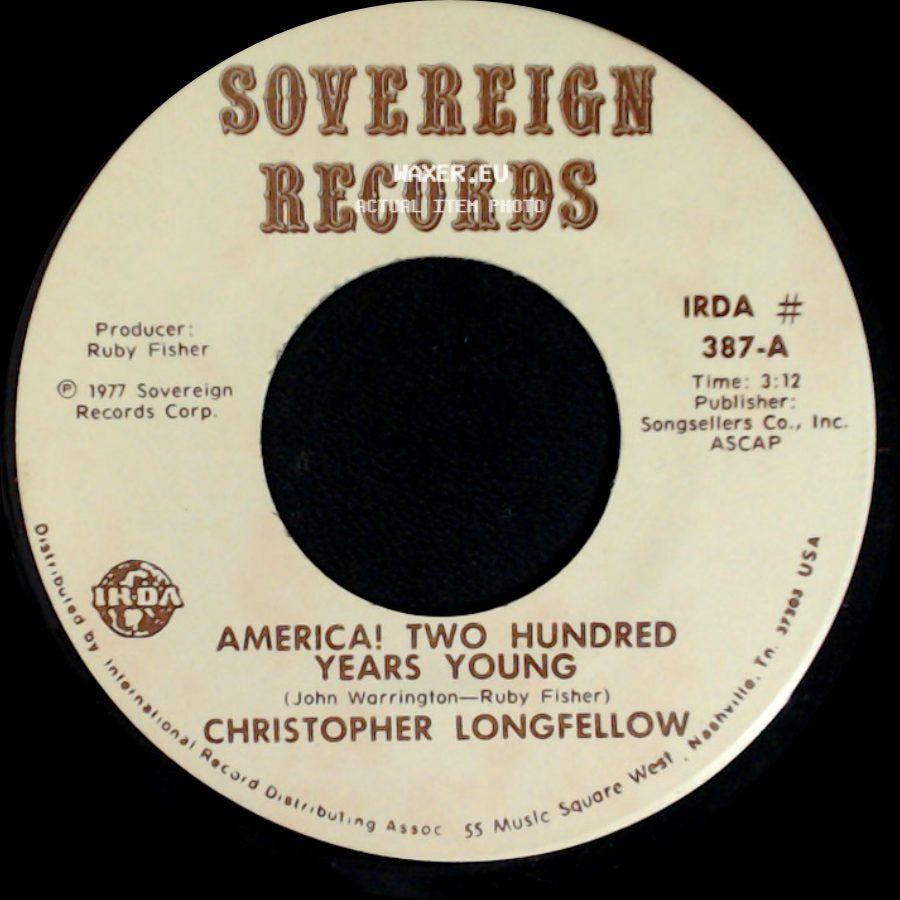 Christopher Longfellow - Thru All Eternity / America! Two Hundred Years Young side B