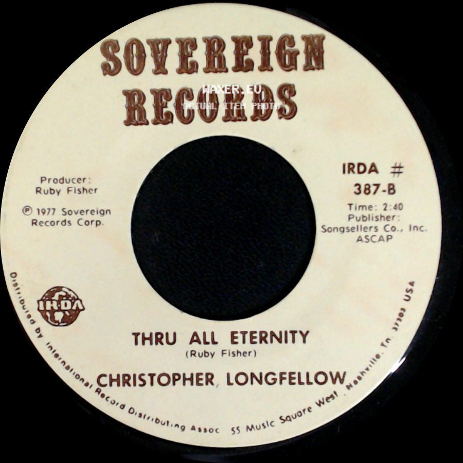 Christopher Longfellow - Thru All Eternity / America! Two Hundred Years Young side A