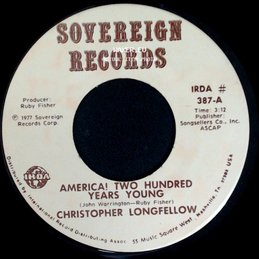 Christopher Longfellow - Thru All Eternity / America! Two Hundred Years Young side B