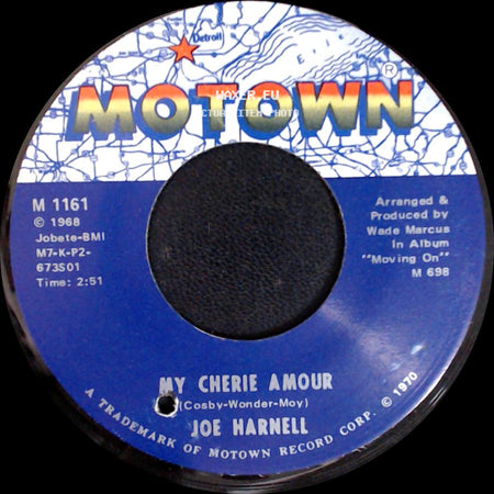 Joe Harnell - My Cherie Amour / Green Grow The Lilacs side A