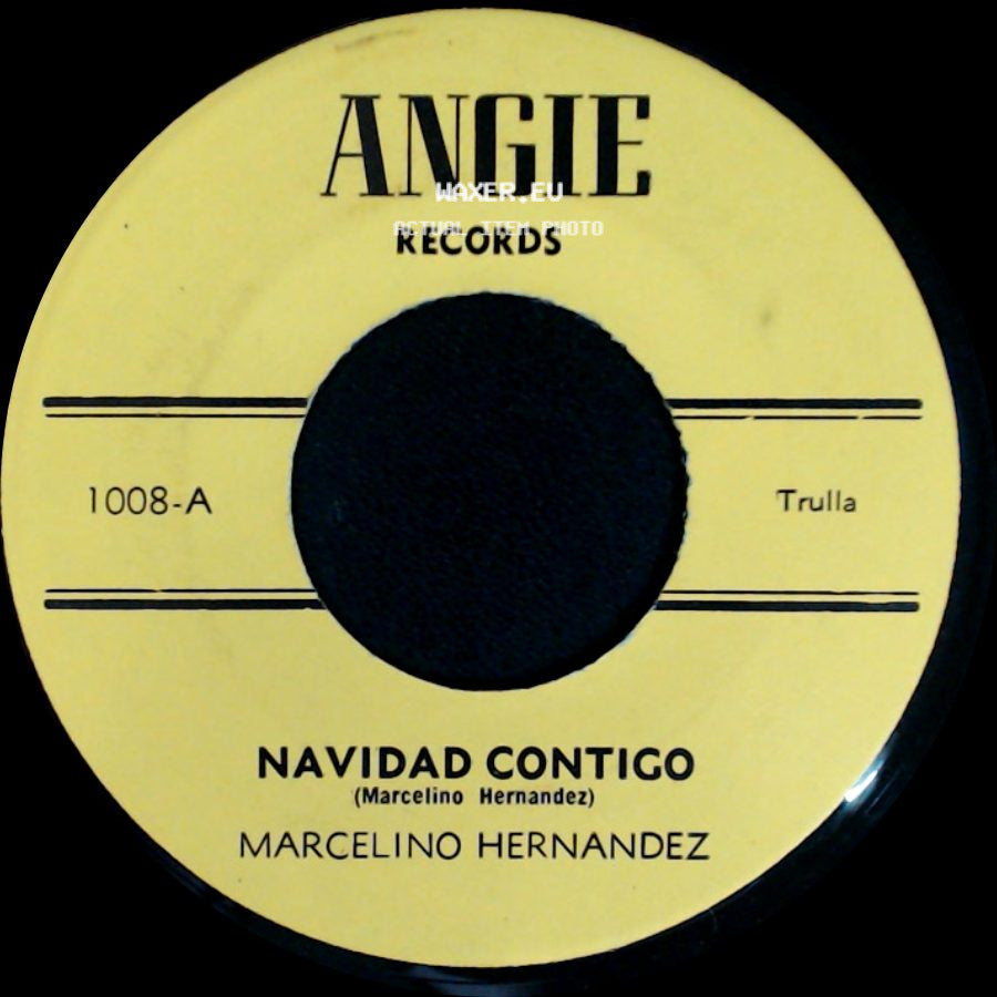 Marcelino Hernandez - Navidad Contigo / La Luz side A