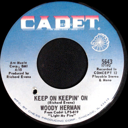 Woody Herman - Keep On Keepin' On / Pontieo side A