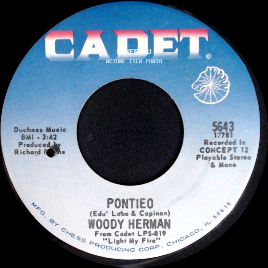 Woody Herman - Keep On Keepin' On / Pontieo side B