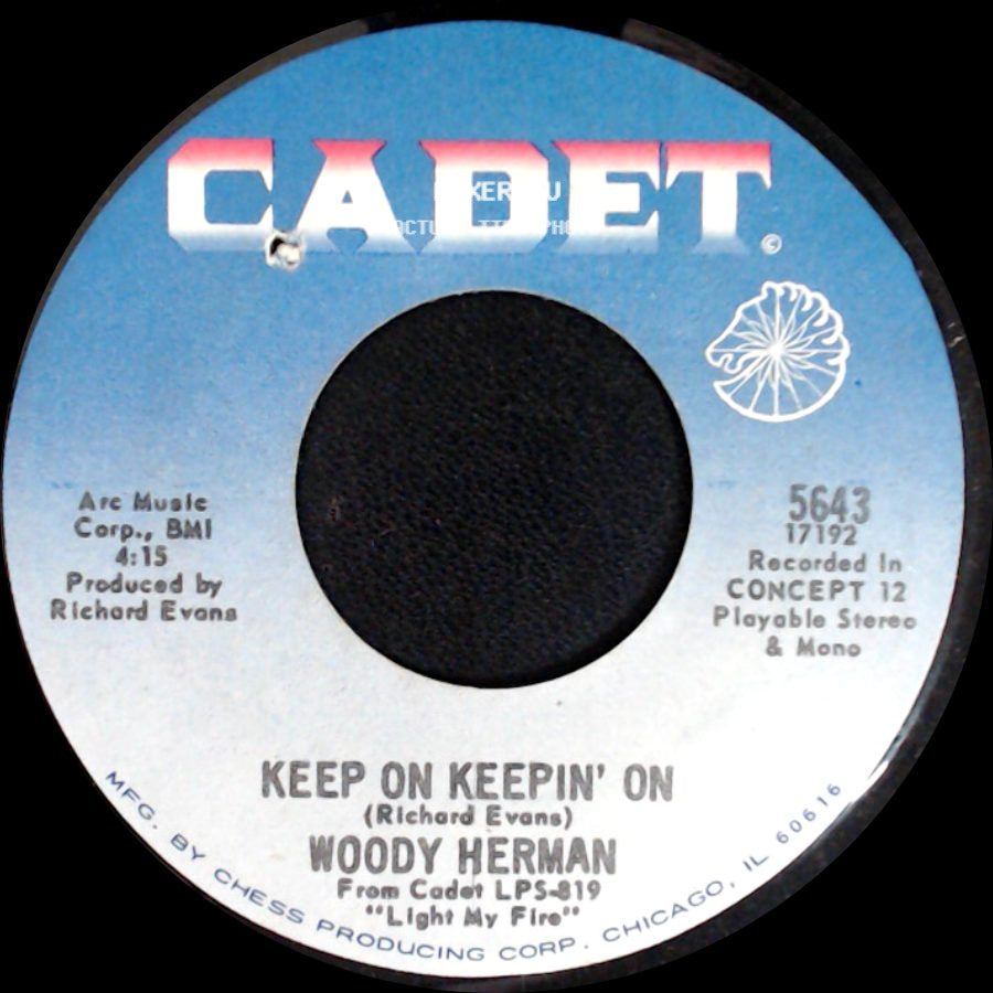 Woody Herman - Keep On Keepin' On / Pontieo side A