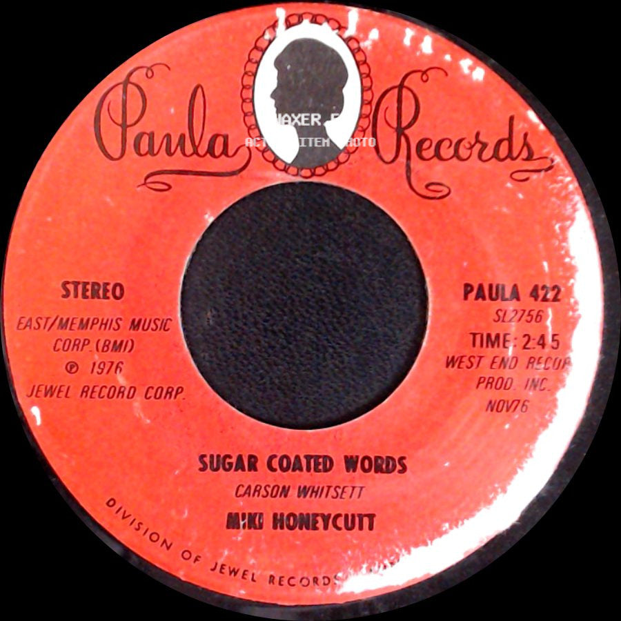 Miki Honeycutt - Make Up For Lost Time / Sugar Coated Words side B