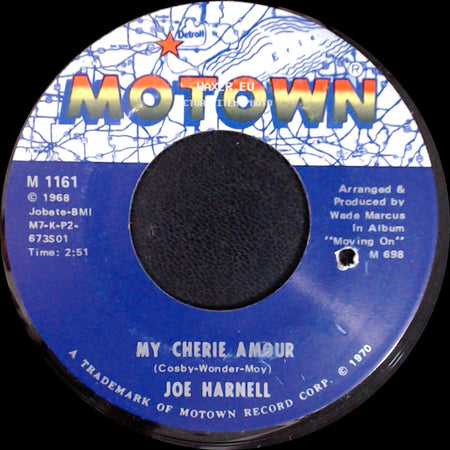 Joe Harnell - My Cherie Amour / Green Grow The Lilacs side A