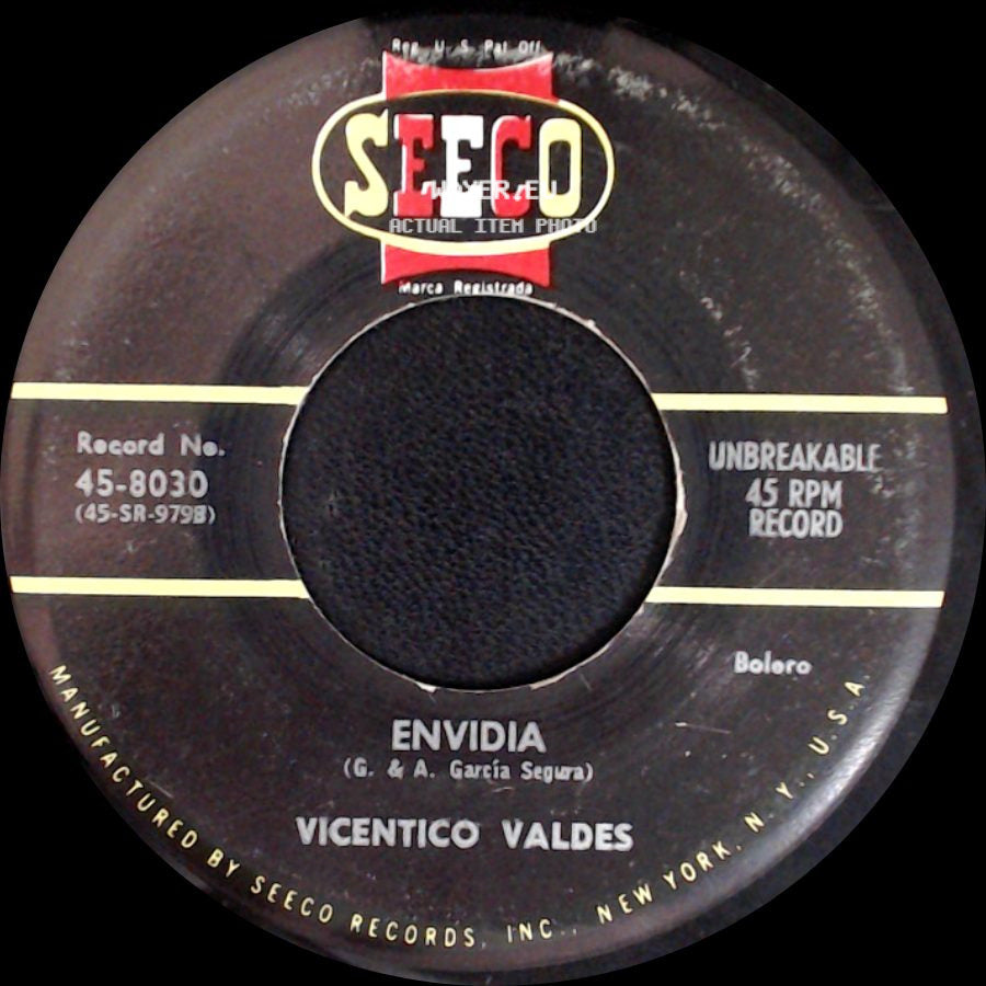 Vicentico Valdes - Envidia / Por Todas Mis Locuras side A