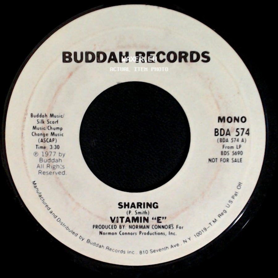 Vitamin "E" - Sharing / Sharing side B