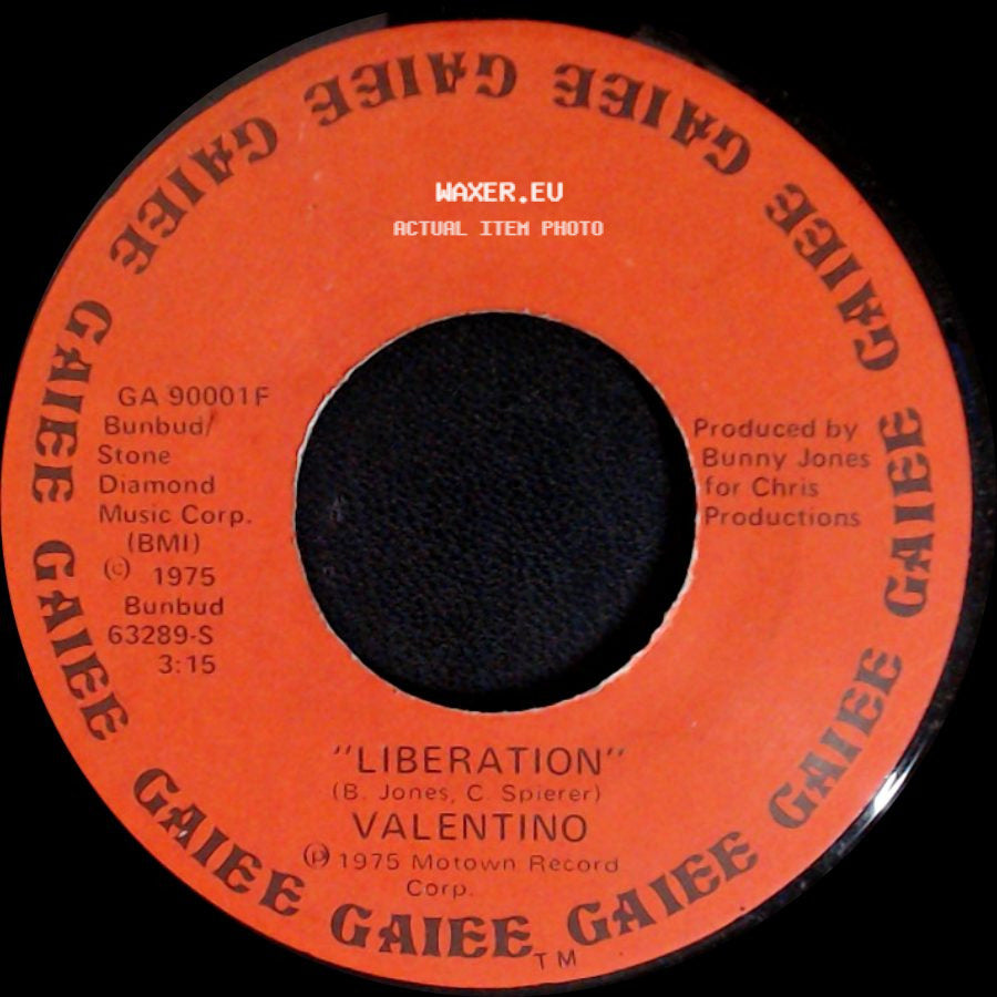 Valentino - I Was Born This Way / Liberation side B