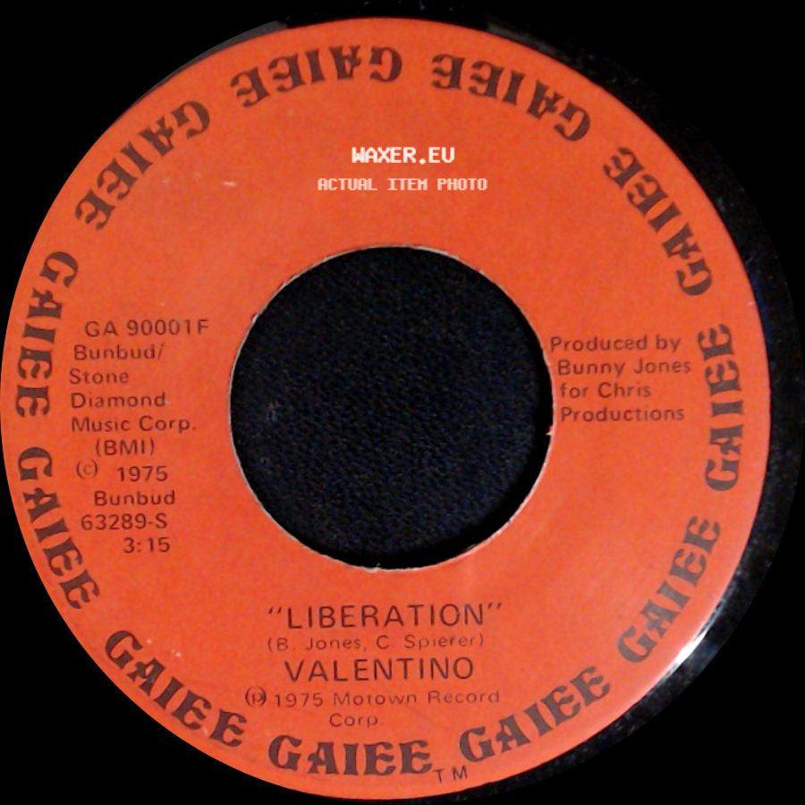 Valentino - I Was Born This Way / Liberation side B