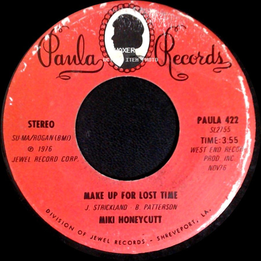 Miki Honeycutt - Sugar Coated Words / Make Up For Lost Time side B