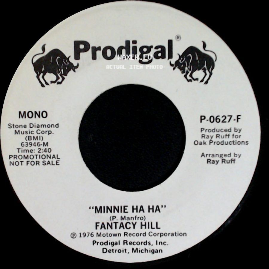 Fantacy Hill - Minnie Ha Ha / Minnie Ha Ha side A