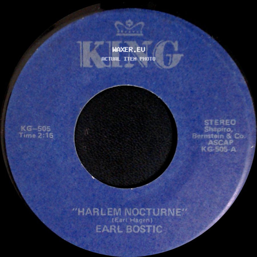 Earl Bostic - Harlem Nocturne / September Song side A