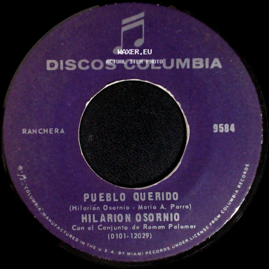 Hilarion Osornio - Pueblo Querido / Castigo side A