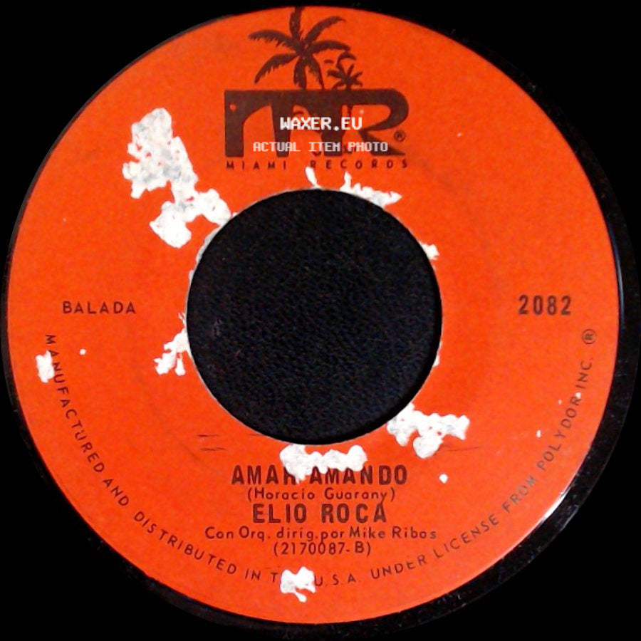 Elio Roca - Para Que Voy A Negarlo / Amar Amando side B