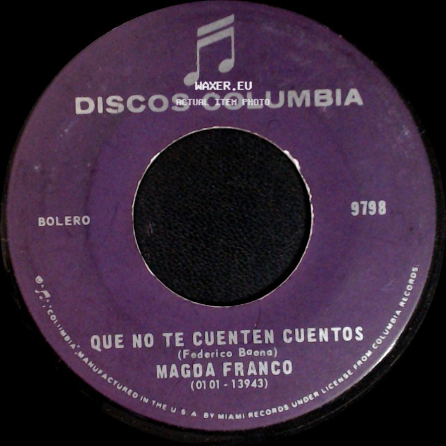 Magda Franco - El Pescador De Estrellas / Que No Te Cuenten Cuentos side B