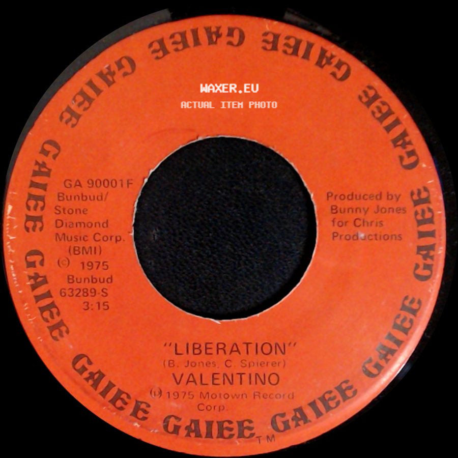 Valentino - Liberation / I Was Born This Way side A