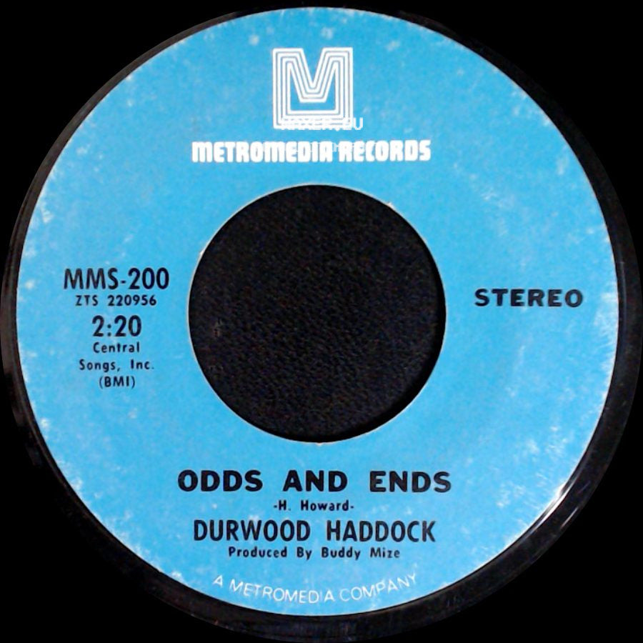 Durwood Haddock - Odds And Ends / East Bourbon Street side A
