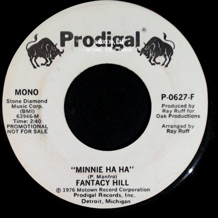 Fantacy Hill - Minnie Ha Ha / Minnie Ha Ha side A
