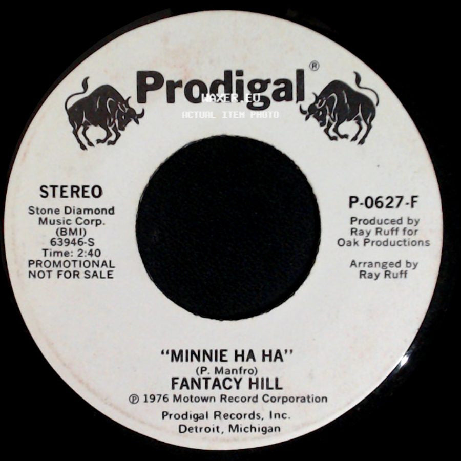 Fantacy Hill - Minnie Ha Ha / Minnie Ha Ha side B