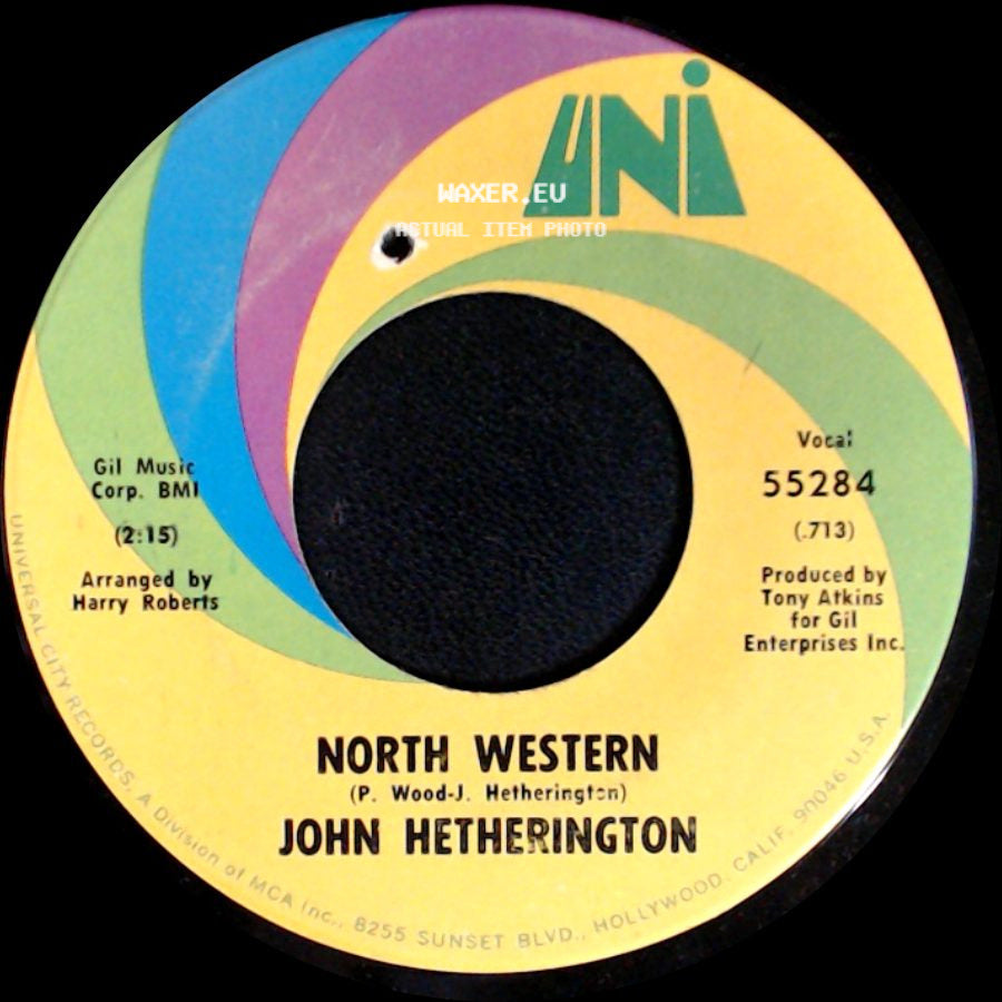 John Hetherington - North Western / Can't Nobody See My Face side A