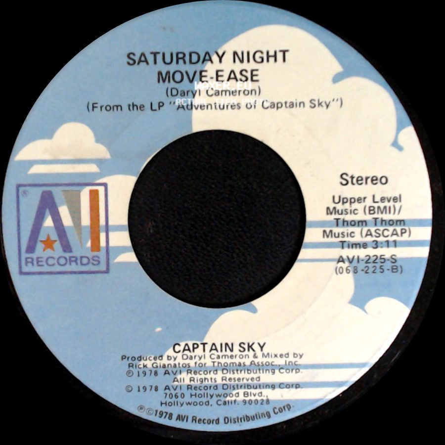 Move-Ease / Captain Sky - Saturday Night / Wonder Worm side A