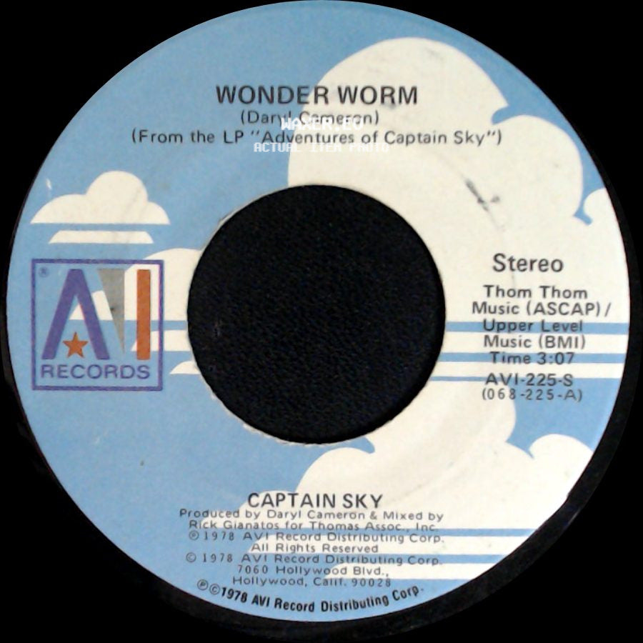 Move-Ease / Captain Sky - Saturday Night / Wonder Worm side B