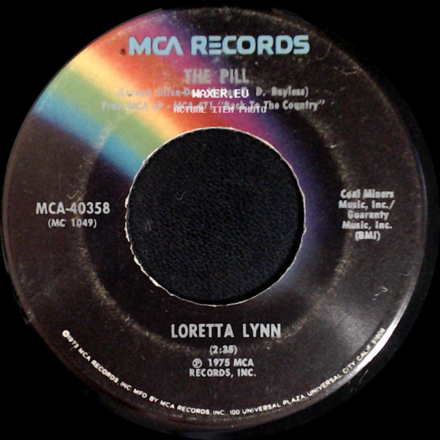 Loretta Lynn - Will You Be There / The Pill side B